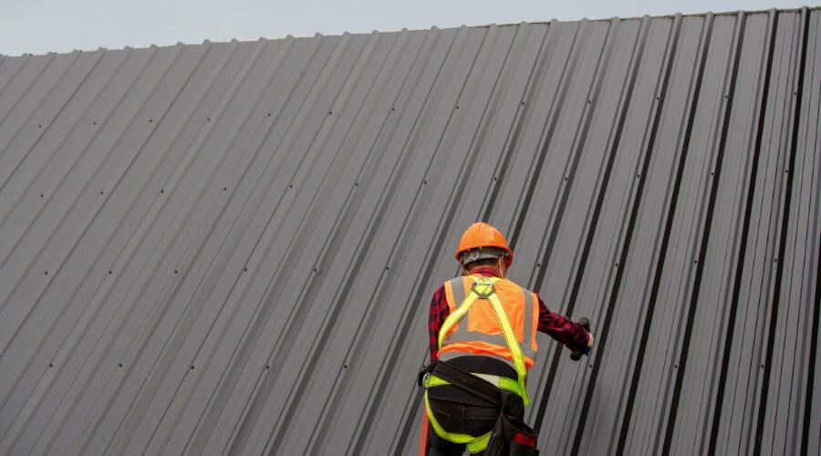 Professional metal roof installation in Calera, AL